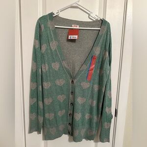 Mossimo Heart Cardigan